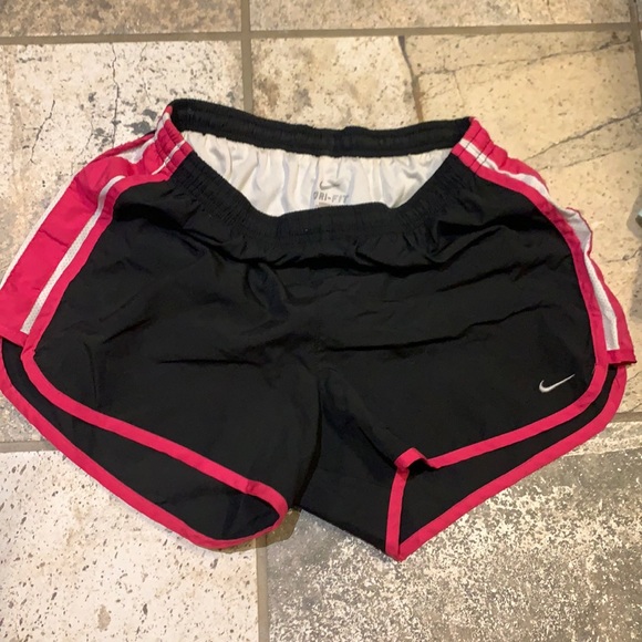 Nike Pants - Black/pink Women’s Nike dry fit shorts